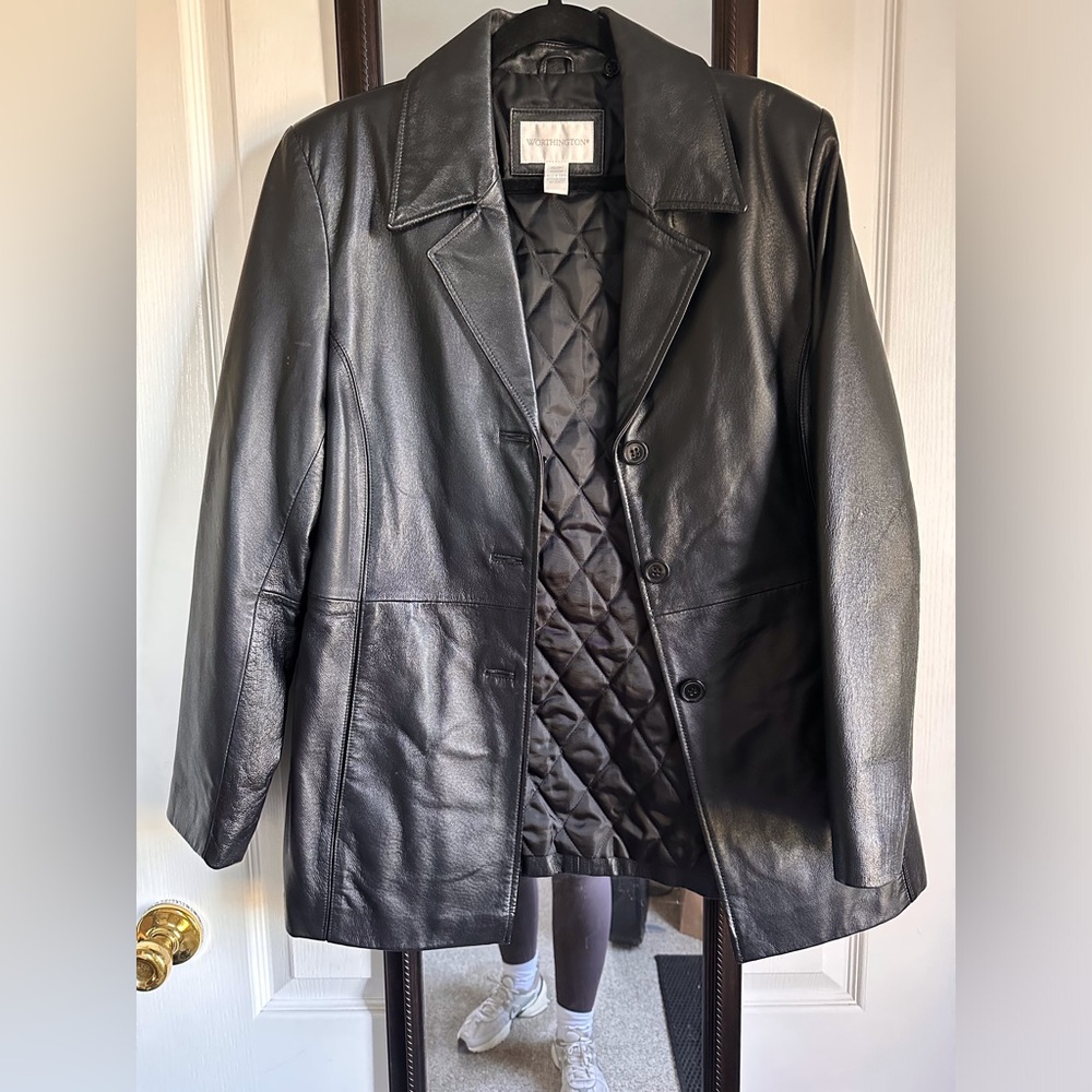 Worthington Genuine Leather Jacket